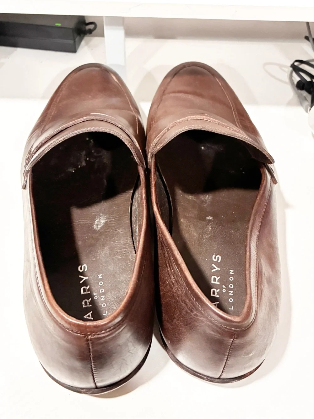 Harry’s of London Brown Leather Slip on Loafer Size 45F/12